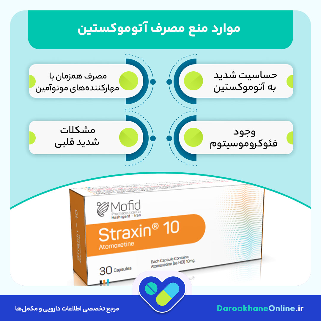 آتوموکستین (Atomoxetine) چیست؟ موارد مصرف، عوارض و نکات مهم در درمان ADHD 29 آتوموکستین (Atomoxetine) چیست؟ موارد مصرف، عوارض و نکات مهم در درمان ADHD