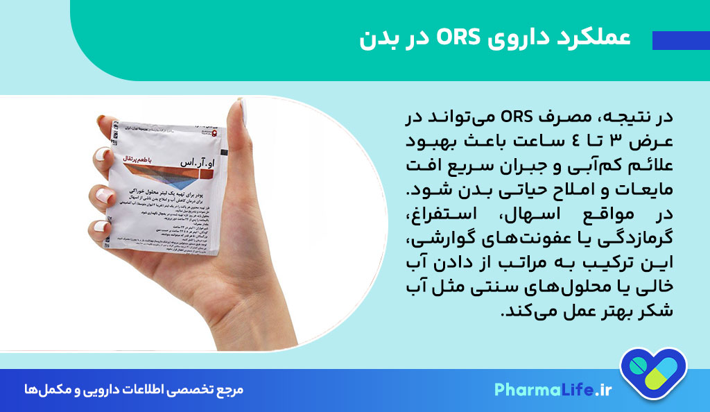 او آر اس (ORS) چیست؟ موارد مصرف، نحوه مصرف، عوارض و نکات مهم داروی جبران کم‌آبی بدن