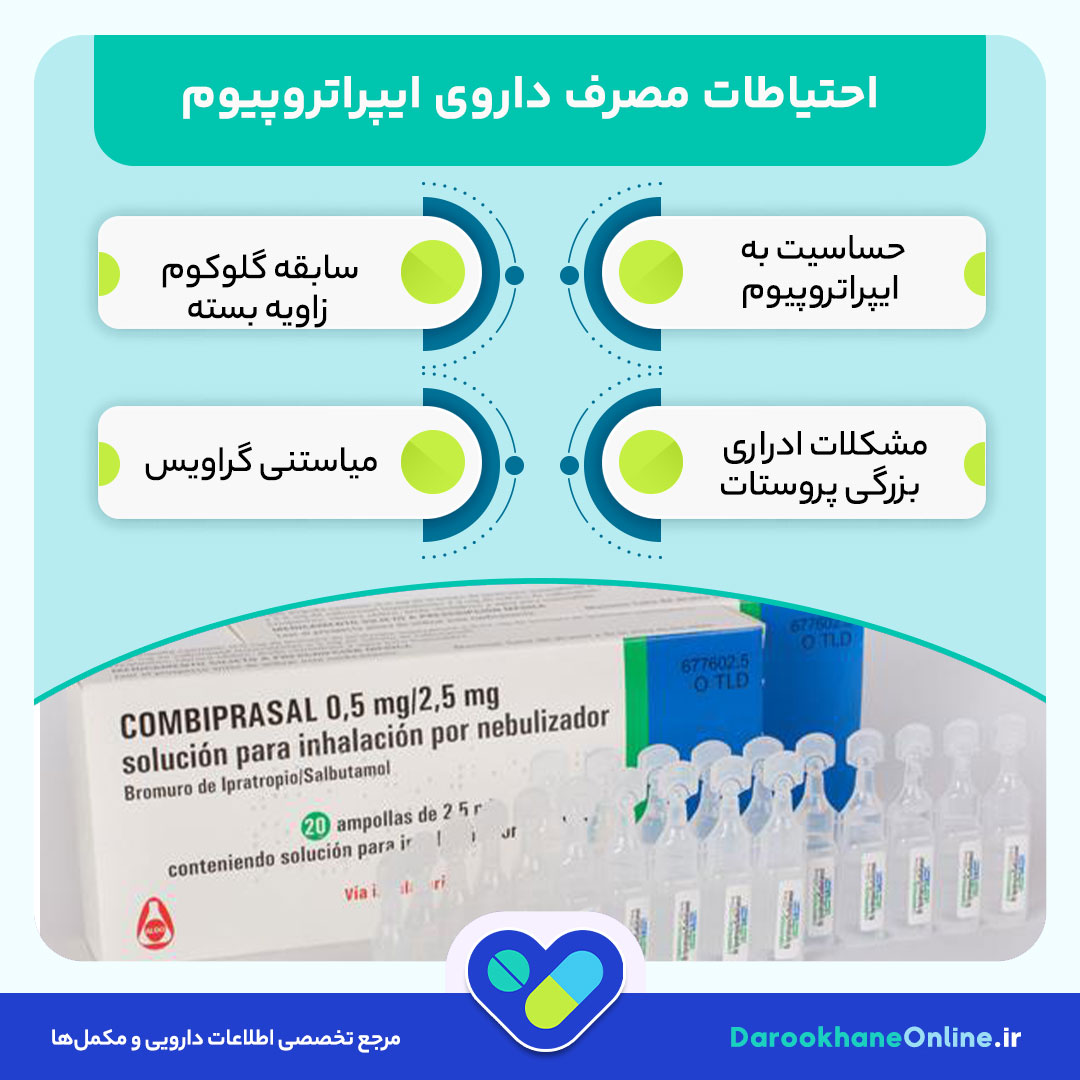 ایپراتروپیوم چیست و چه کاربردی در درمان تنگی نفس دارد؟ بررسی عوارض، نحوه مصرف و هشدارها