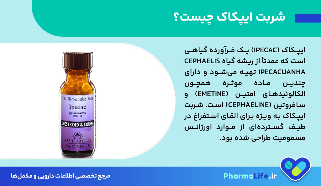 شربت ایپکاک چیست؟ موارد مصرف، نحوه استفاده و هشدارهای مهم در درمان مسمومیت اورژانسی