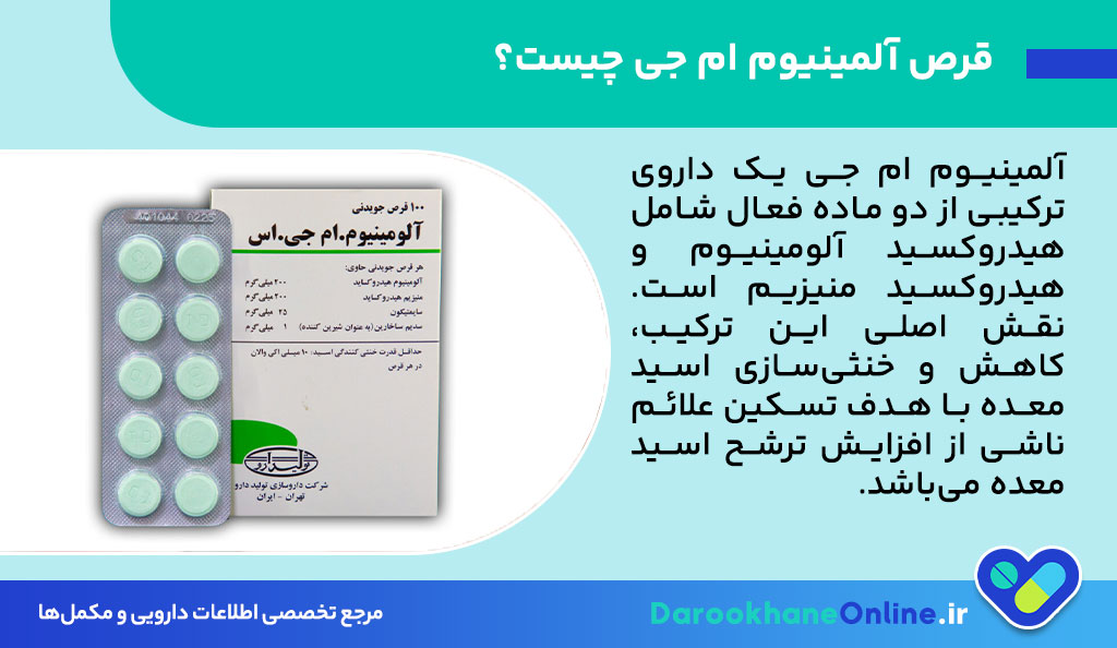 قرص آلمینیوم ام ‌جی (Aluminum Mg)؛ موارد مصرف، عوارض، نحوه مصرف و نکات مهم دارویی