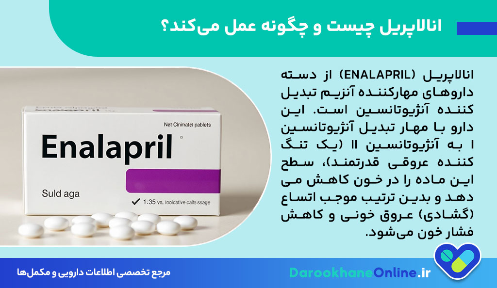 قرص انالاپریل؛ نحوه مصرف، عوارض، تداخل دارویی و نکات مهم برای درمان فشار خون بالا