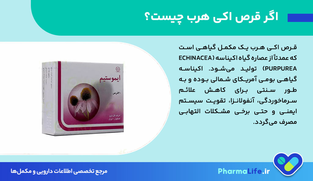 قرص اکی هرب؛ بررسی ترکیبات، فواید، عوارض و نکات پزشکی مکمل تقویت سیستم ایمنی