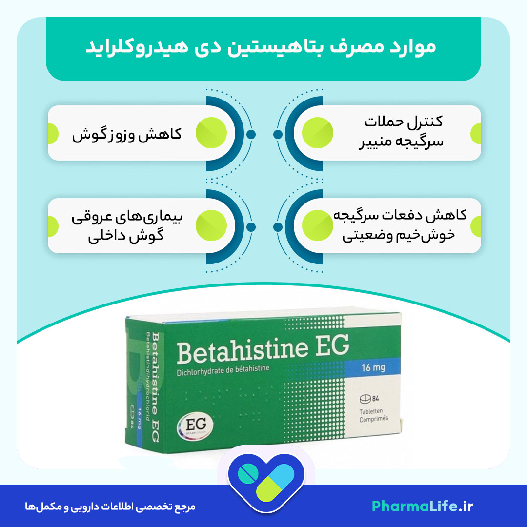 قرص بتاهیستین دی هیدروکلراید برای سرگیجه و بیماری منییر؛ کاربرد، عوارض و نکات مصرف