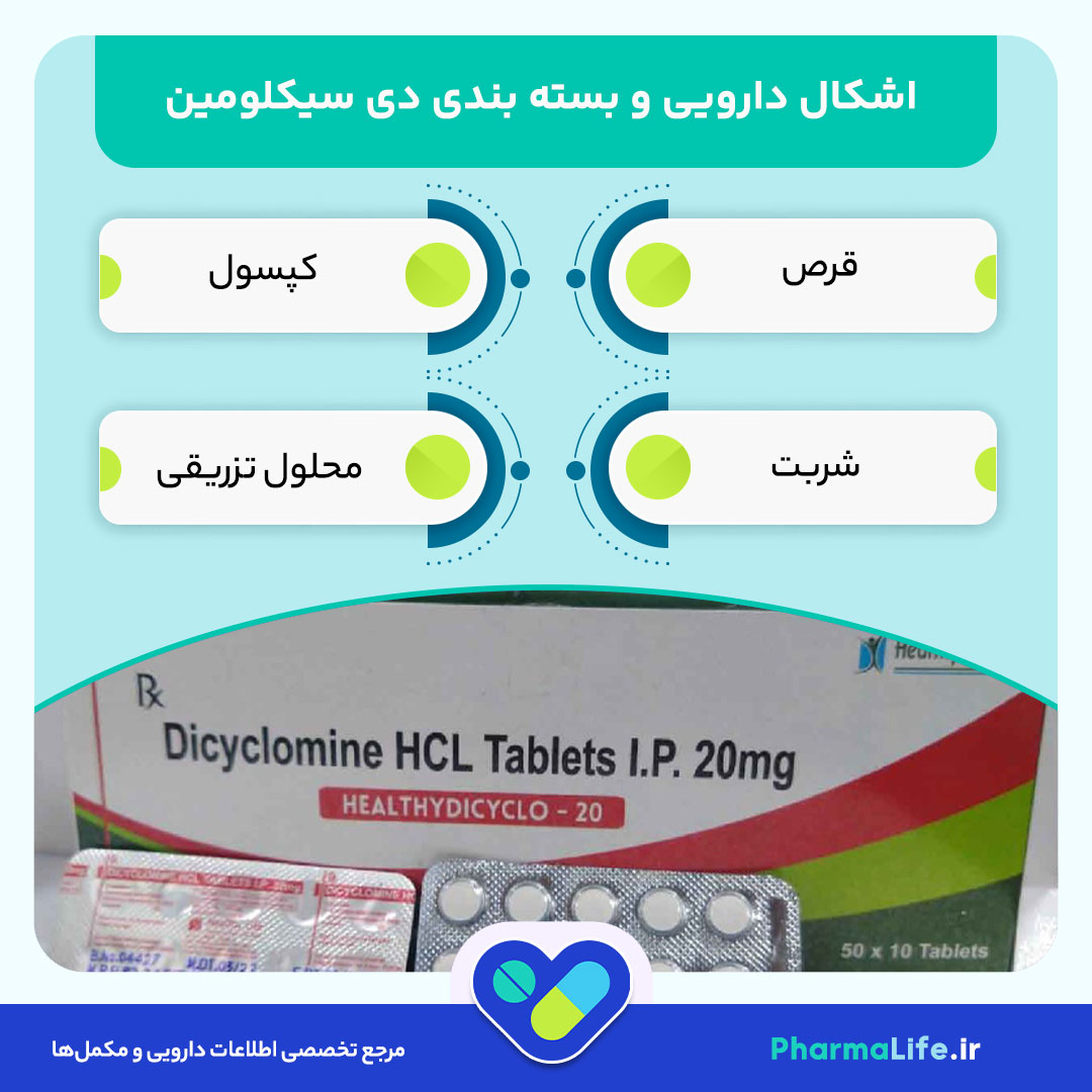 قرص دی سیکلومین: موارد مصرف، نحوه مصرف و عوارض برای سندرم روده تحریک‌پذیر (IBS)
