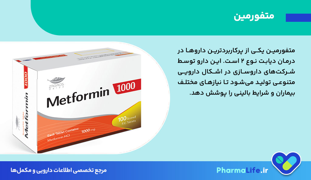 اشکال دارویی و موارد مصرف متفورمین | عوارض، نحوه مصرف و نکات مهم برای بیماران دیابتی