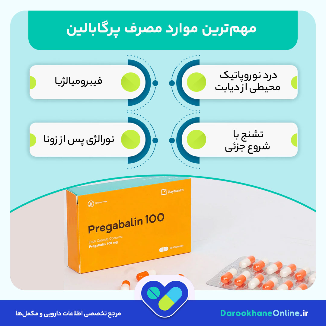 پرگابالین: موارد مصرف، عوارض، دوز و نکات مهم داروی موثر در دردهای عصبی و نخاعی 28 پرگابالین: موارد مصرف، عوارض، دوز و نکات مهم داروی موثر در دردهای عصبی و نخاعی