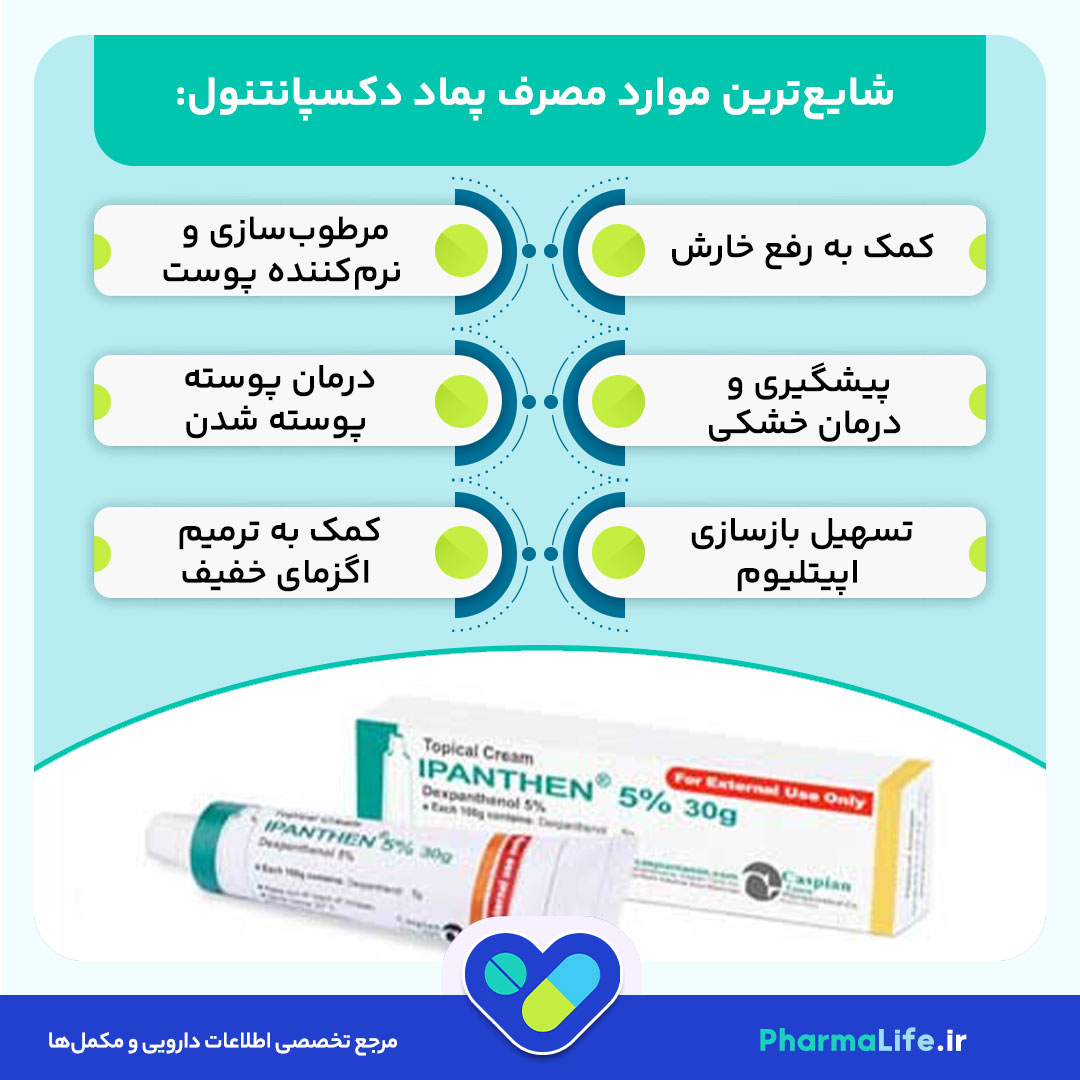 پماد دکسپانتنول (Dexpanthenol)؛ کاربرد، نحوه مصرف، عوارض و نکات مهم برای سلامت پوست