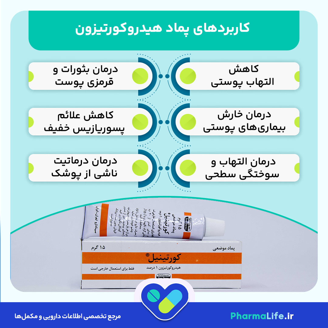 پماد هیدروکورتیزون: موارد مصرف، عوارض، نحوه استفاده و نکات مهم برای پوست
