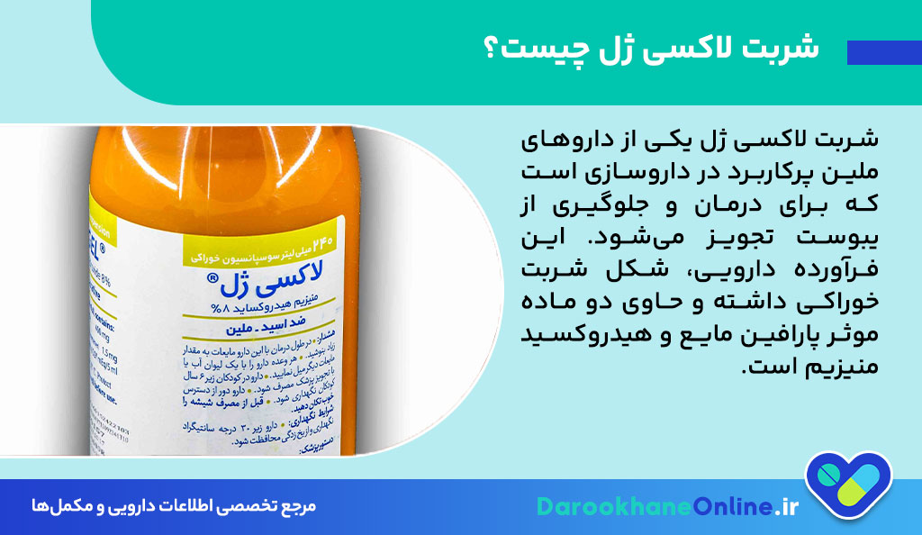 شربت لاکسی ژل برای یبوست: موارد مصرف، نحوه استفاده، عوارض و احتیاط‌ها