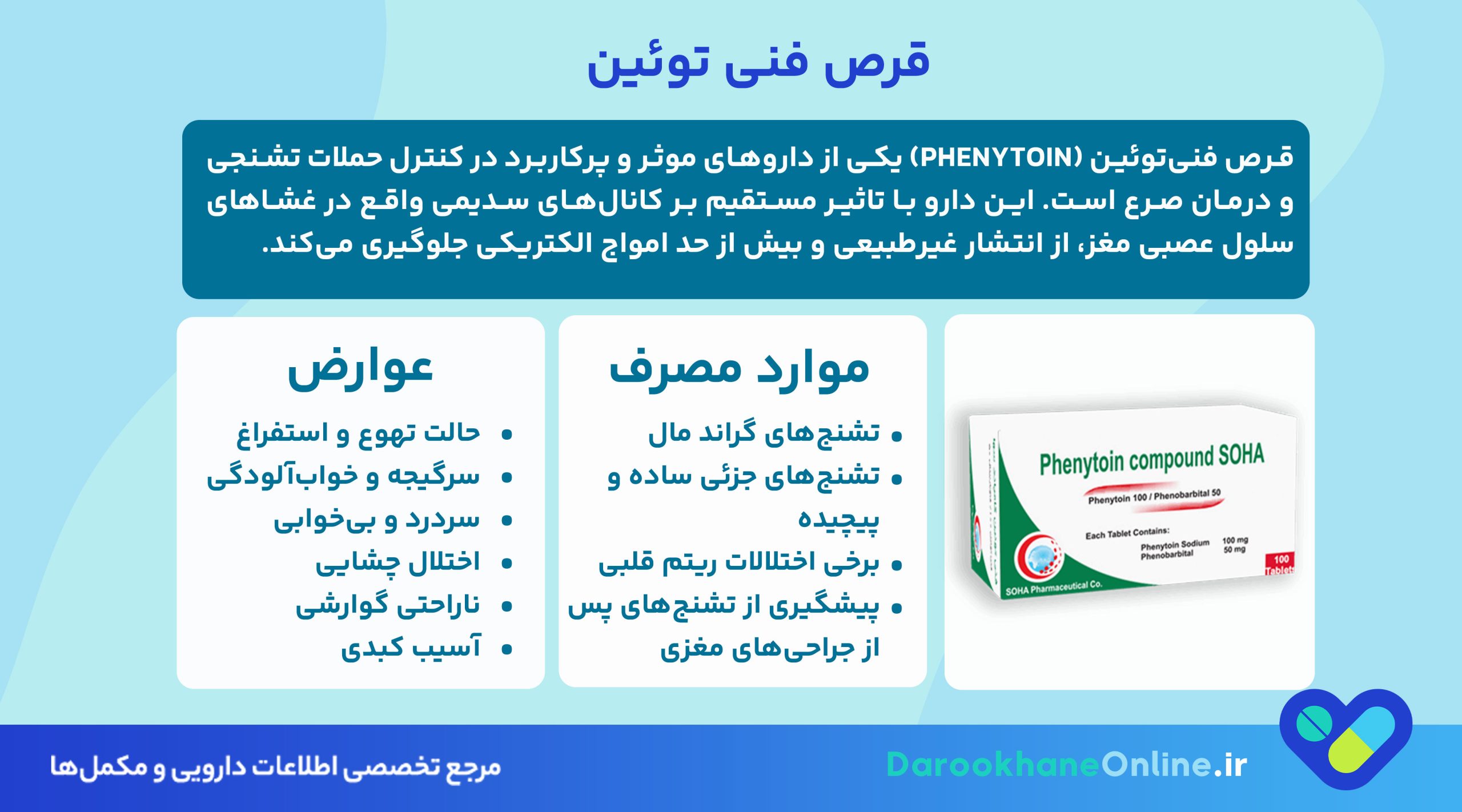 قرص فنی توئین؛ موارد مصرف، عوارض، تداخلات دارویی و نکات مهم مصرف این داروی ضدتشنج