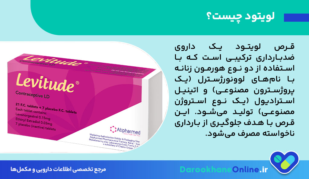 قرص لویتود چیست؟ نحوه مصرف، عوارض، موارد منع مصرف و نکات مهم پیشگیری از بارداری