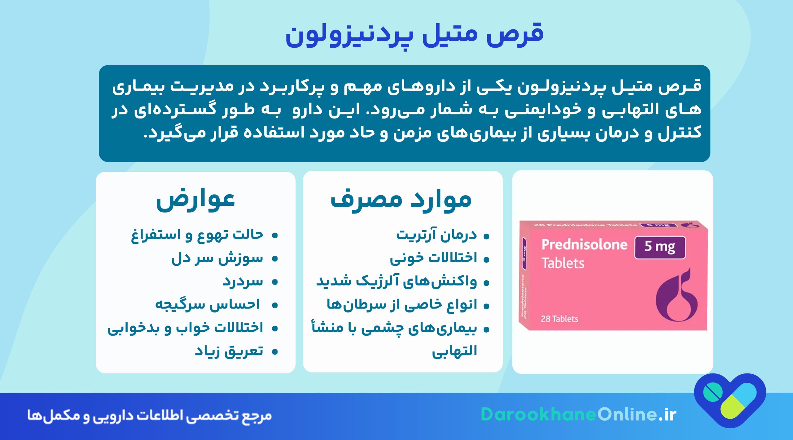 قرص متیل پردنیزولون؛ موارد مصرف، دوز و عوارض | راهنمای کامل درمان التهابی و خودایمنی