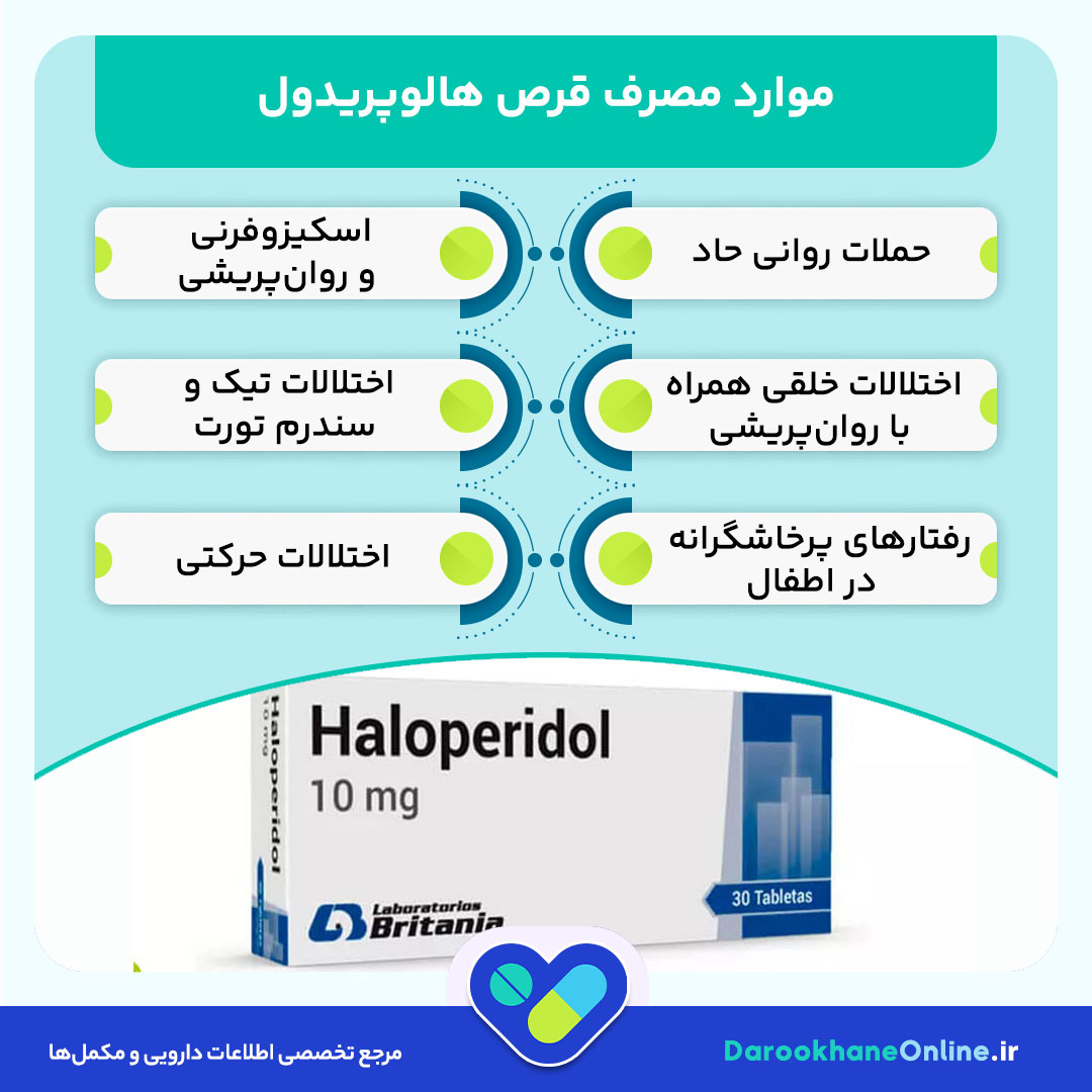 قرص هالوپریدول چیست؟ کاربرد، نحوه مصرف، عوارض و احتیاط‌های مصرف هالوپریدول