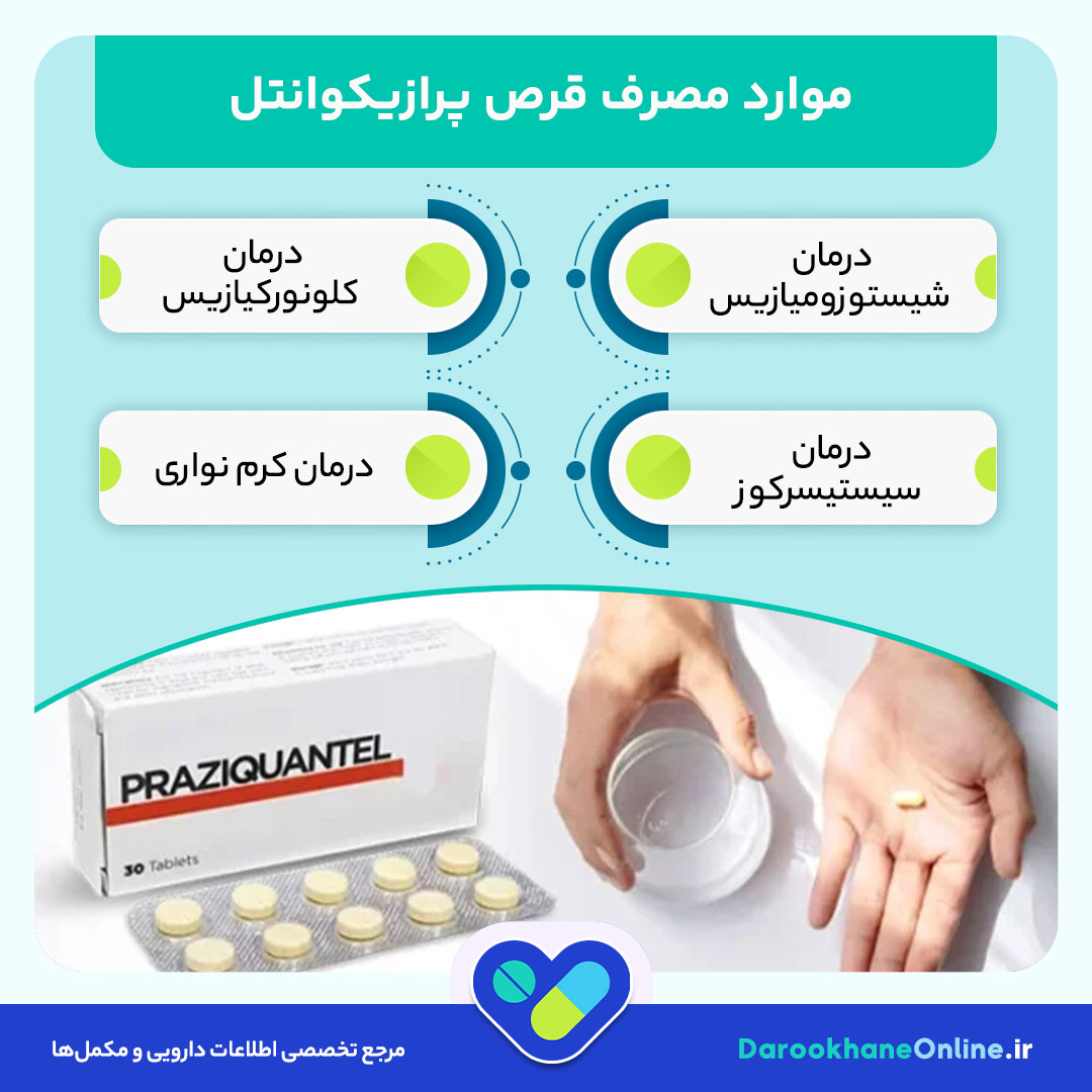 قرص پرازیکوانتل؛ نحوه مصرف، موارد مصرف، عوارض و نکات مهم برای درمان عفونت‌های انگلی