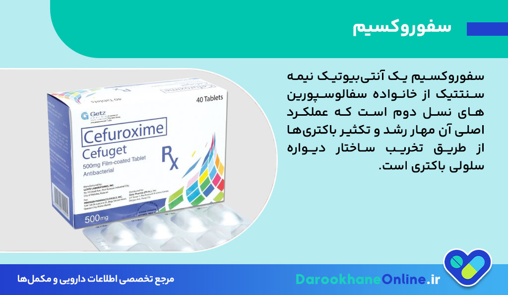 سفوروکسیم (Cefuroxime): موارد مصرف، دوز دارویی و عوارض جانبی | راهنمای کامل داروی سفوروکسیم 26 سفوروکسیم