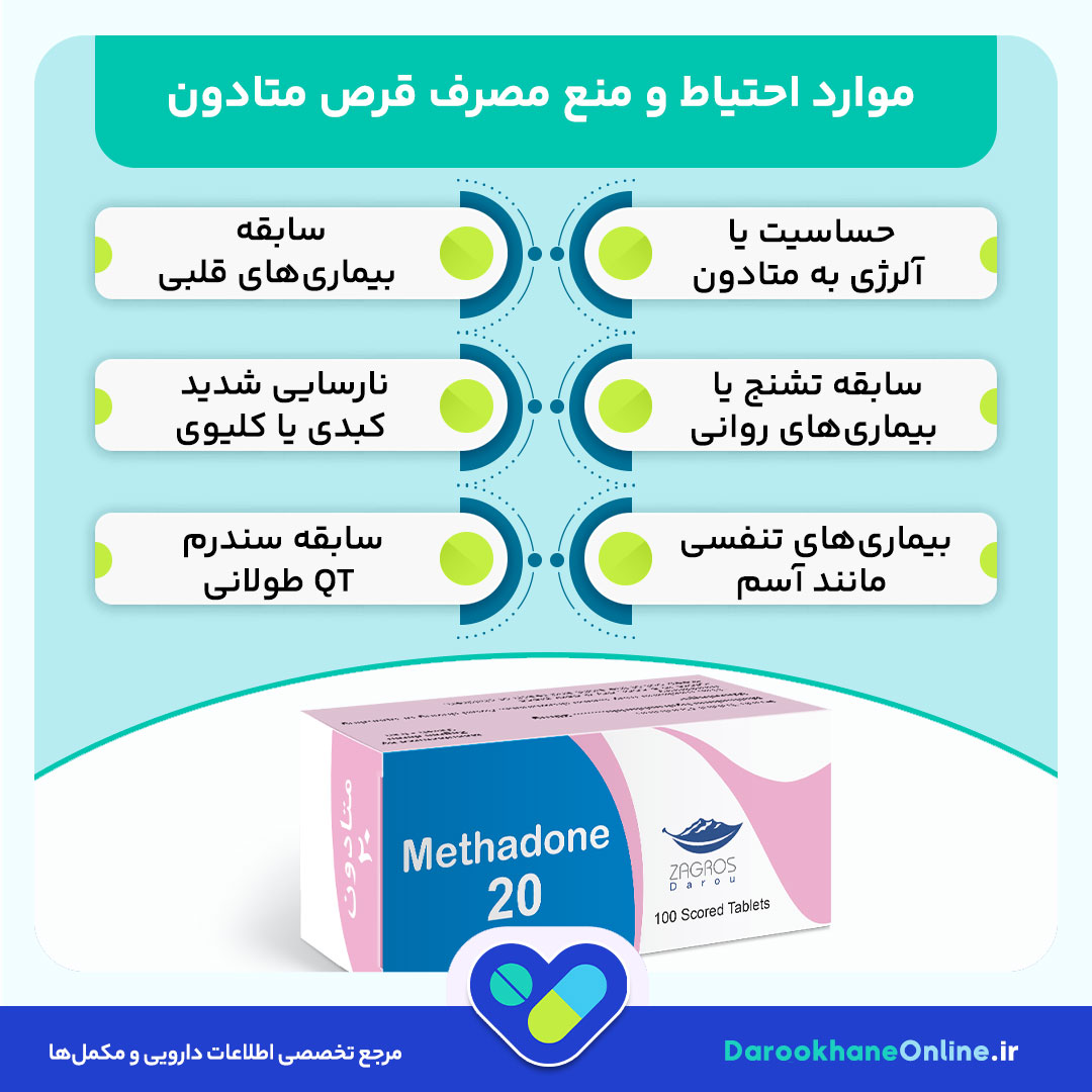 قرص متادون چیست و چه کاربردی دارد؟ موارد مصرف، عوارض، نحوه مصرف و نکات مهم متادون