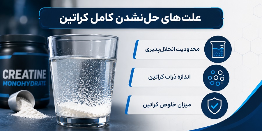 چرا کراتین تهنشین میشود؟ 27 علتهای حلنشدن کامل کراتین